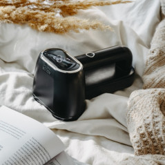 AD 9622 svart tygtrimmer med LCD-skärm