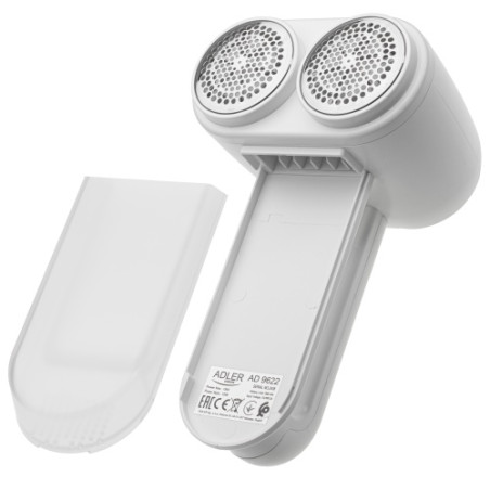 AD 9622 vit Golarka för tyger med lcd-skärm