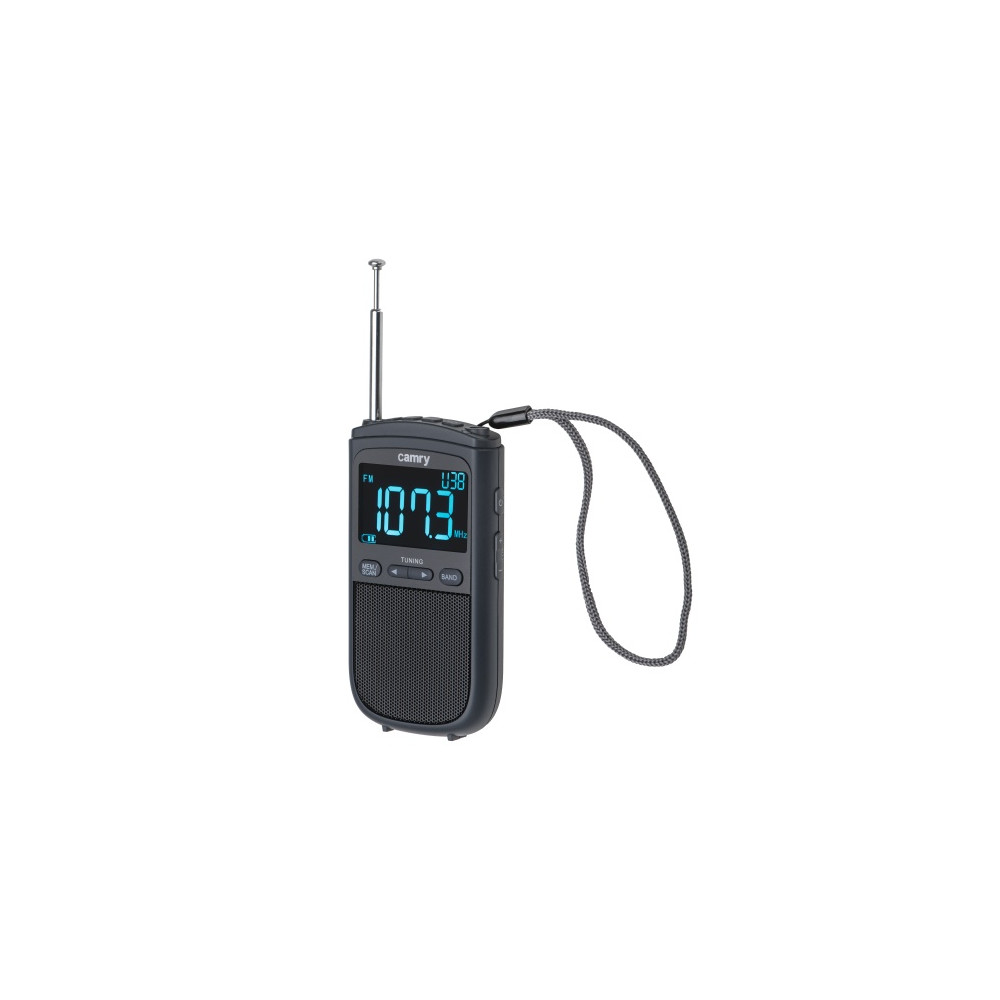 CR 1905 Bärbar radio FM/AM - USB - Mini radio CR 1905 Bärbar radio FM/AM - USB - Mini radio