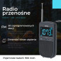 CR 1905 Bärbar radio FM/AM - USB - Mini radio