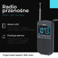 CR 1905 Bärbar radio FM/AM - USB - Mini radio