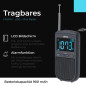 CR 1905 Bärbar radio FM/AM - USB - Mini radio