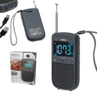 CR 1905 Bärbar radio FM/AM - USB - Mini radio