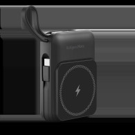 POWERBANK indukcyjny Kruger&Matz 10000 mAh Mag Safe z kablem czarny