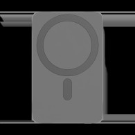 POWERBANK induktiv Kruger&Matz 5000 mAh Mag Safe grå