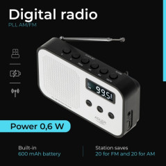 AD 1907 Digitalradio pll am / fm