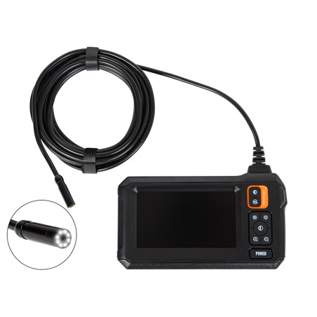 14-406- Endoskopkamera med en enkelobjektiv på 8 mm och 5 m LCD 4,3 tum V3