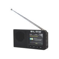 77-573- Radio przenośne kuchenne fm/dab+ blow rk3 bt czarne