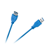 USB 3.0-kabel AM/AF 1,8M