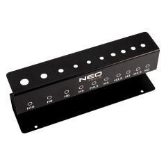 Stiftnycklar med kulkula. Set med 10 stycken i stativ 2 - 10 mm.