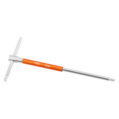 Stiftnycklar med kulkula. Set med 10 stycken i stativ 2 - 10 mm.