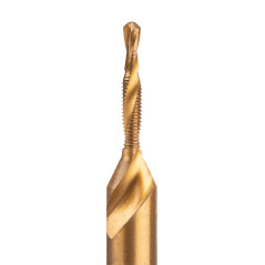 Borrhuvud HSS TiN, M3x0,5 mm, Hex