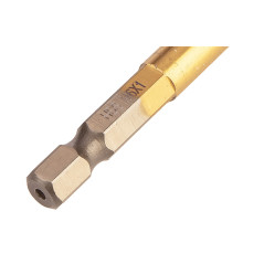 Borr med gänga HSS TiN, M6x1 mm, Hex