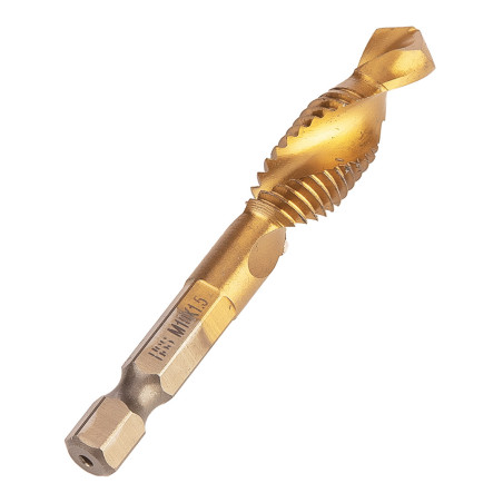 Borr med gänga HSS TiN, M10x1,5 mm, Sexkant