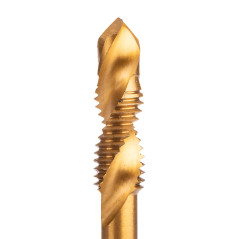 Borr med gänga HSS TiN, M10x1,5 mm, Sexkant