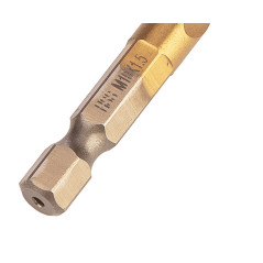 Borr med gänga HSS TiN, M10x1,5 mm, Sexkant