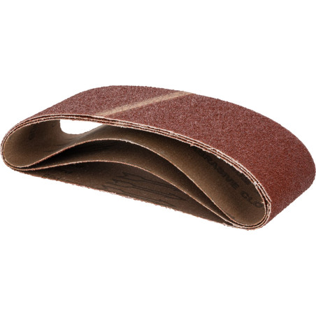 Slipande band utan ände, 75x457mm, 3 st, korn 40, proline