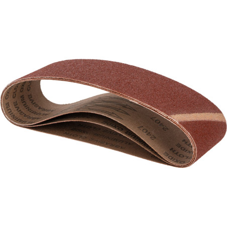 Slipande rullar, 75x457mm, 3 st, korn 80, proline