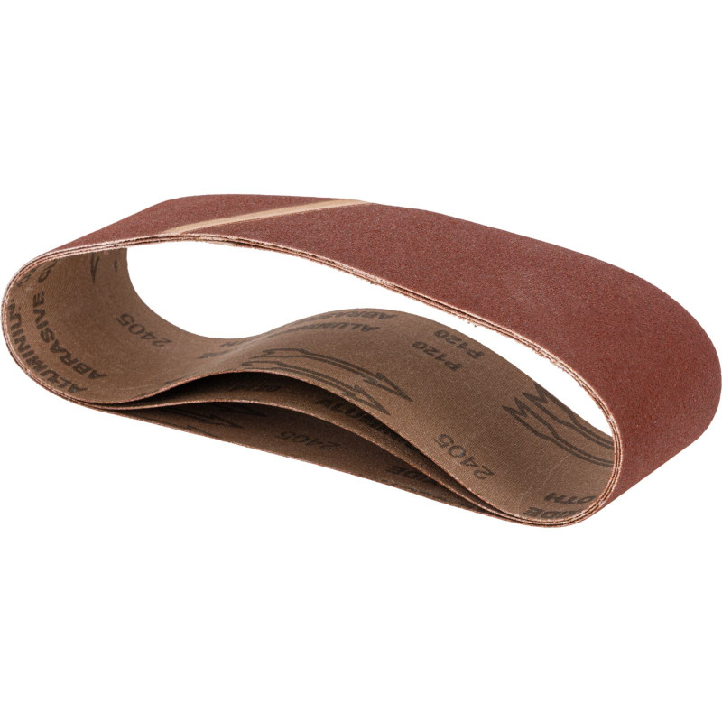 Slipande rullar, 75x457mm, 3 st, korn 120, Proline