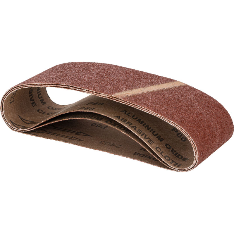 Slipband utan ände, 75x533mm, 3 st, korn 60, proline