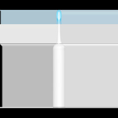 Sonic tandborste Teesa Sonic Elite vit