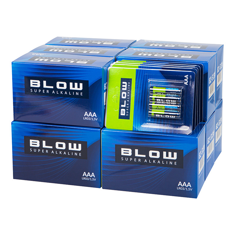 82-669- Batteri blow super alkalisk aaa lr3 blisterkartong