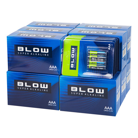 82-669- Batteri blow super alkalisk aaa lr3 blisterkartong | HandlaSmidigt.se