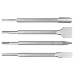 Borrskaft SDS Plus, set med 4 stycken.