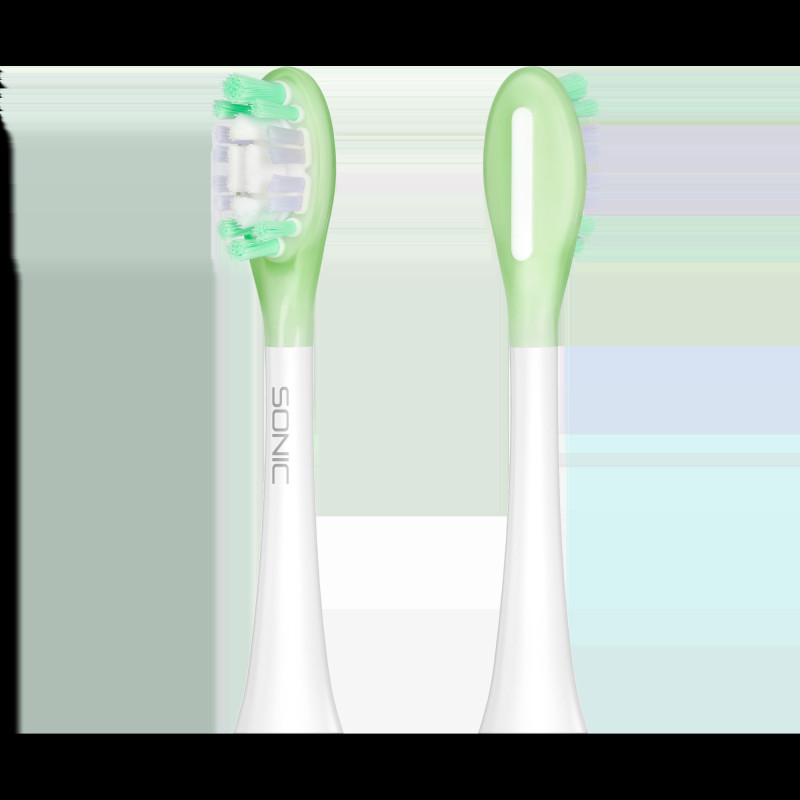 Borsthuvuden till Teesa Sonic Elite TSA8082-W är mjuka.