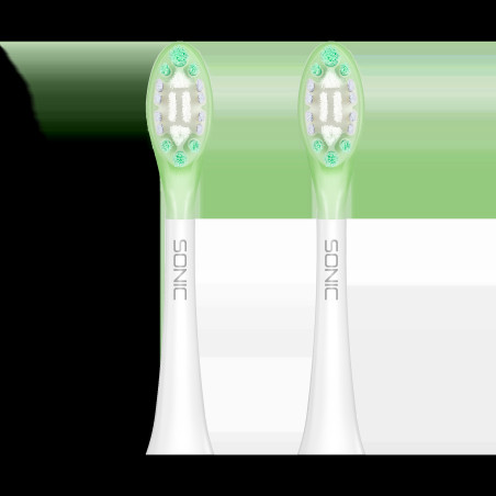 Borsthuvuden till Teesa Sonic Elite TSA8082-W är mjuka.