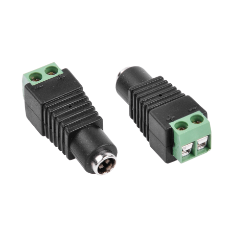 Strömförsörjning DC 2,1/5,5 med snabbkoppling