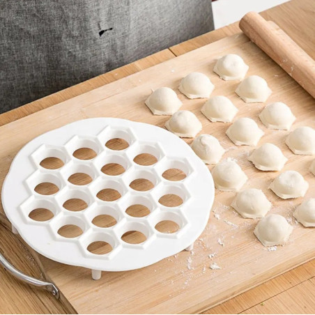 DA21A Degformare för pierogideg med 19 hål