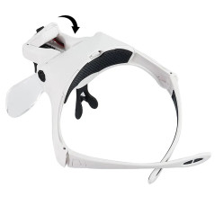 DA351 Glasögon med huvudlupa och 2x LED