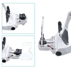 DA351 Glasögon med huvudlupa och 2x LED