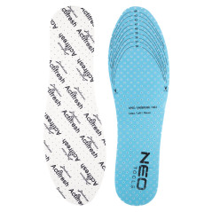 Inlägg till skor med Actifresh, kan klippas till storlek 36-45.