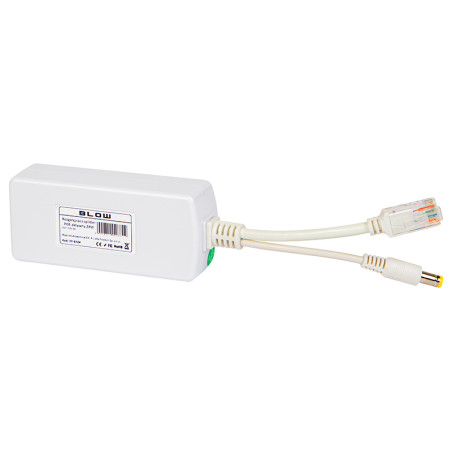 77-972- Splitter poe aktiv fördelare 24w 1000mb/s 12v/2a
