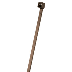 Trädgårdsbandklämmor 3,6 x 200 mm, 50 st, bruna