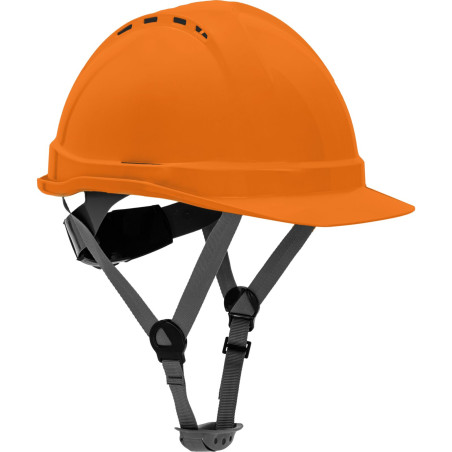 Industrihjälm skyddande, orange, kategori ii, CE, Lahti