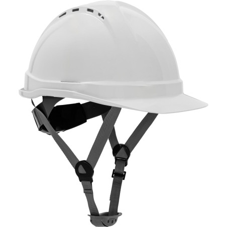 Industrihjälm, skyddande, vit, kategori ii, CE, Lahti