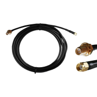 Kabel RP-SMA hane - RP-SMA hona 3m
