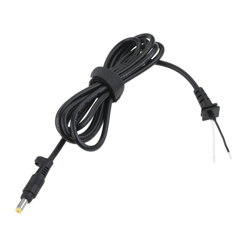 Kontakt 4,8/1,7 (18,5V/3,8A) med nätkabel för Rebel-montering Kontakt 4,8/1,7 (18,5V/3,8A) med nätkabel för Rebel-montering
