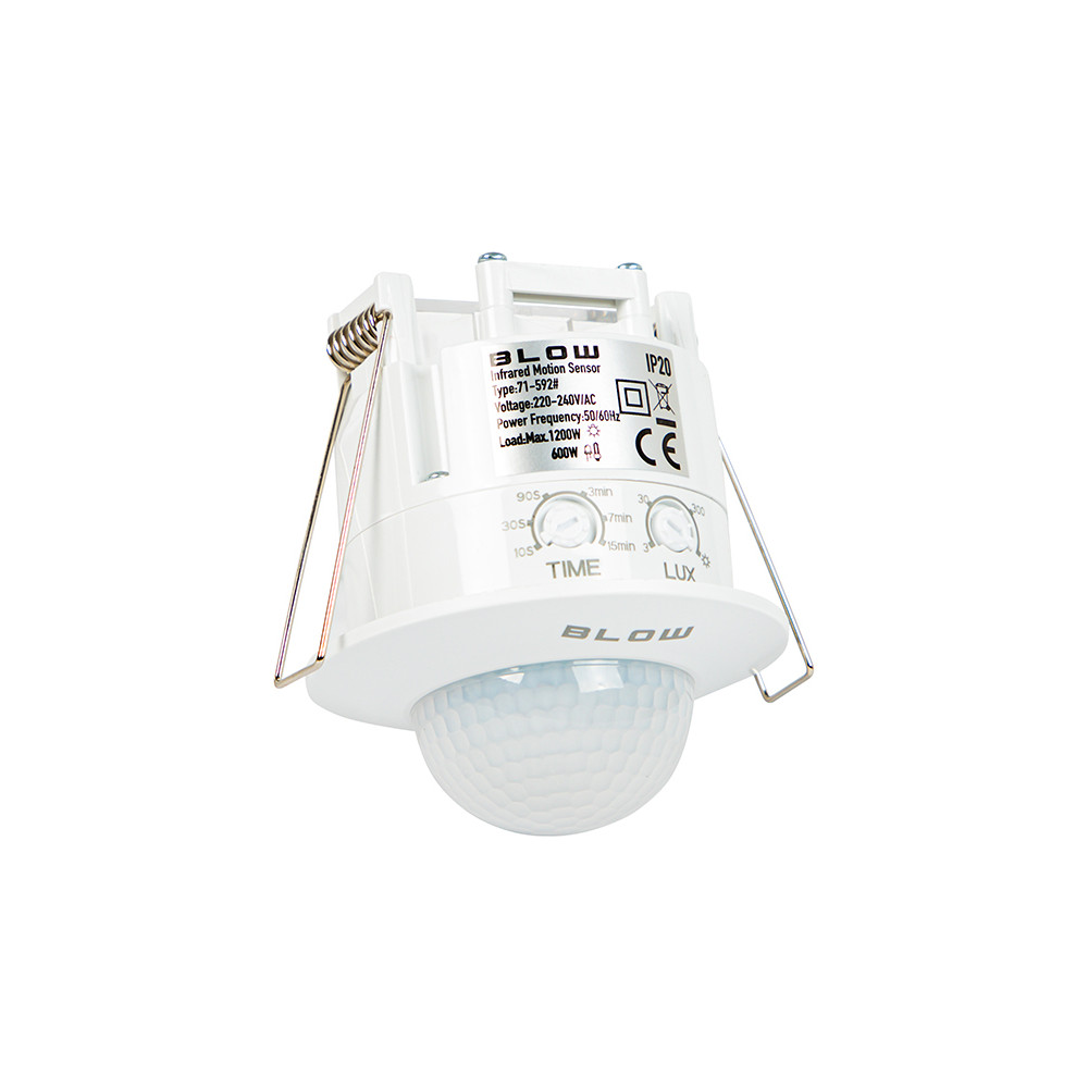 71-592- Rörelsesensor blow ms-02 takmonterad 360° i taket vit