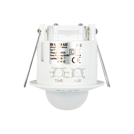 71-592- Rörelsesensor blow ms-02 takmonterad 360° i taket vit