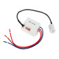 71-591- Rörelsedetektor skymningsljus blow ms-01 med pir-sensor vit