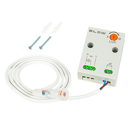 71-596- Ljussensor med hermetisk försegling och sond blow ms-05 grå