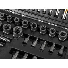 Set för skadade skruvar (med borr och skruvmejslar), 40 delar