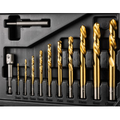 Set för skadade skruvar (med borr och skruvmejslar), 40 delar