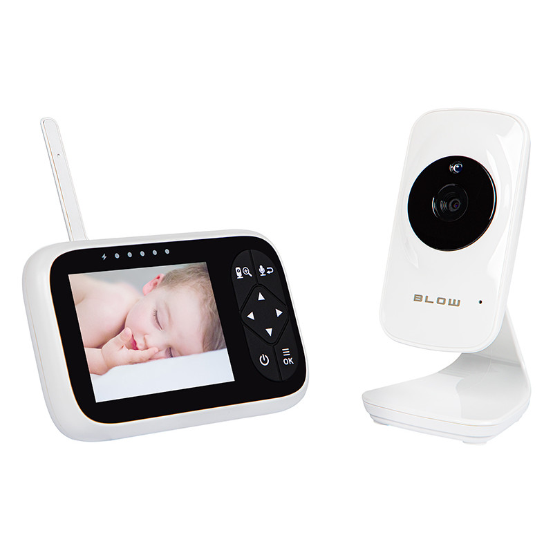 78-956- Elektronisk babyvakt med 3,2-tums LCD-skärm.