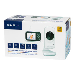 78-956- Elektronisk babyvakt med 3,2-tums LCD-skärm.