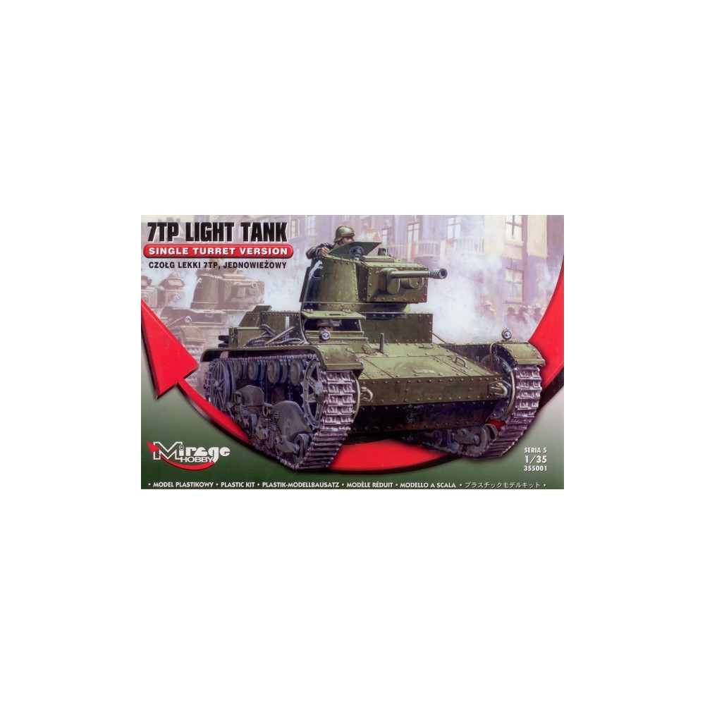 Mirage 7tp lätt stridsvagn med en torn Mirage 7tp lätt stridsvagn med en torn